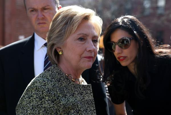 Clinton and Abedin