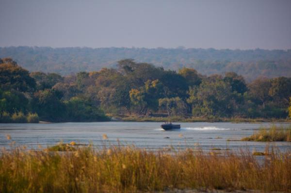 Sundowners on the water.