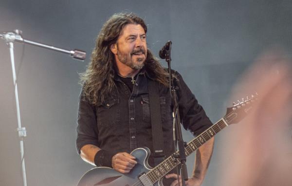 Dave Grohl performing with Foo Fighters in 2024.