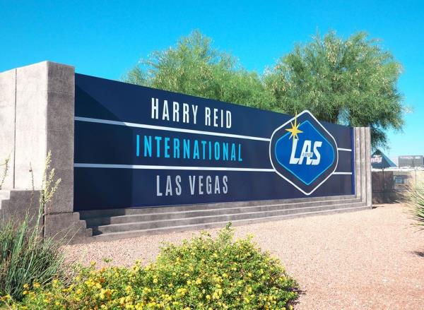 Harry Reid Internatio<em></em>nal Airport signage