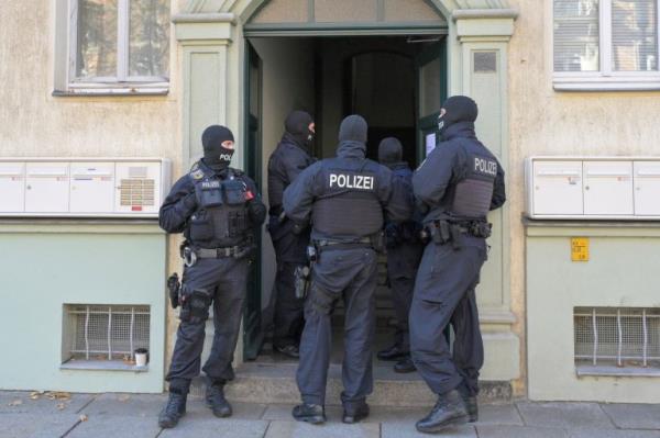 Masked German Police