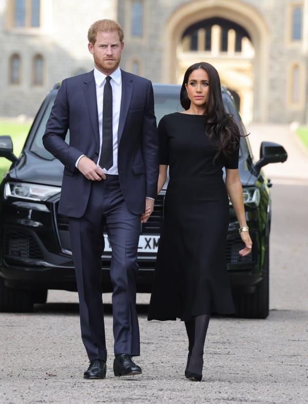 Prince Harry and Meghan Markle in Windsor, England on September 10, 2022