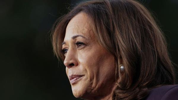 Democratic presidential nominee U.S. Vice President Kamala Harris reacts as she delivers remarks, co<em></em>nceding the 2024 U.S. presidential election to President-elect Do<em></em>nald Trump, at Howard University in Washington, U.S., November 6, 2024. REUTERS/Kevin Lamarque TPX IMAGES OF THE DAY
