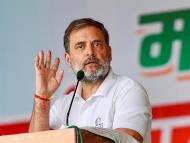 oP in Lok Sabha and Co<em></em>ngress MP Rahul Gandhi addresses a public meeting ahead of Jharkhand Assembly elections. (PTI)