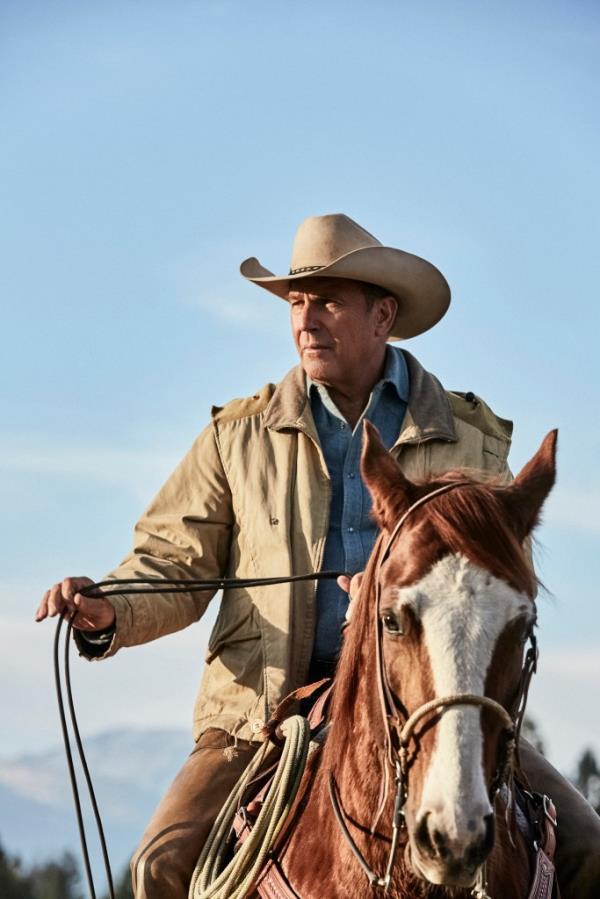 Kevin Costner in "Yellowstone." 