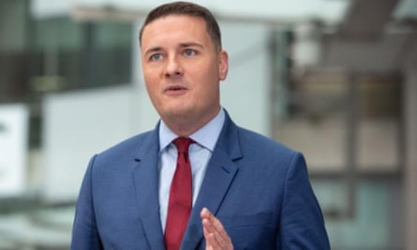 Health secretary Wes Streeting