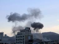 Smoke rises from the site of strikes in Sanaa, Yemen, on October 4, 2024 | Reuters Image