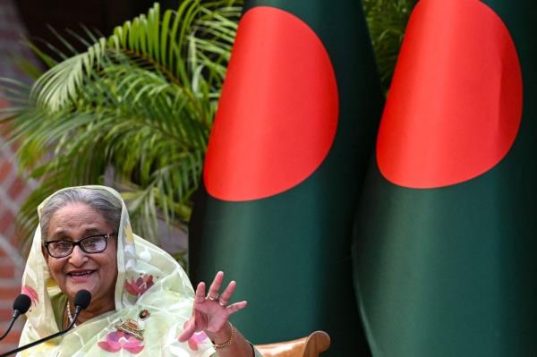 Ousted Bangladesh Prime Minister Sheikh Hasina’s son and adviser yesterday described allegations of corruption involving the family in the 2015 awarding of a US$12.65 billion (RM56.7 billion) nuclear power co<em></em>ntract as ‘completely bogus’ and a ‘smear campaign’. — AFP