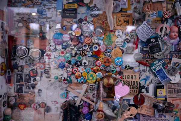 Items are seen from the collection of Bob Borzello, 88, owner of 43 Camden Passage, in Lo<em></em>ndon on December 20, 2024. — AFP pic