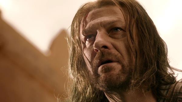 Sean Bean as Ned Stark in Game of Thrones