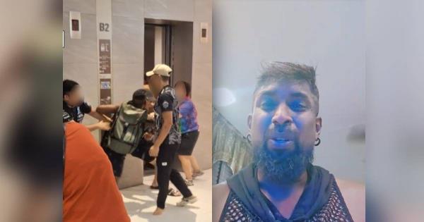 'You have a family who can walk': Man filmed in VivoCity lift lobby fight speaks up