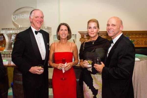 From left - Stuart Smith, retired Wilmington Trust natio<em></em>nal director of business value strategy/Gilchrist board chair, Beth Smith, community volunteer, Janet Gloth, interior decorator, Dr. Mark Gloth, Gilchrist chief medical officer, at The Gilchrist Ball (Sloane Brown)